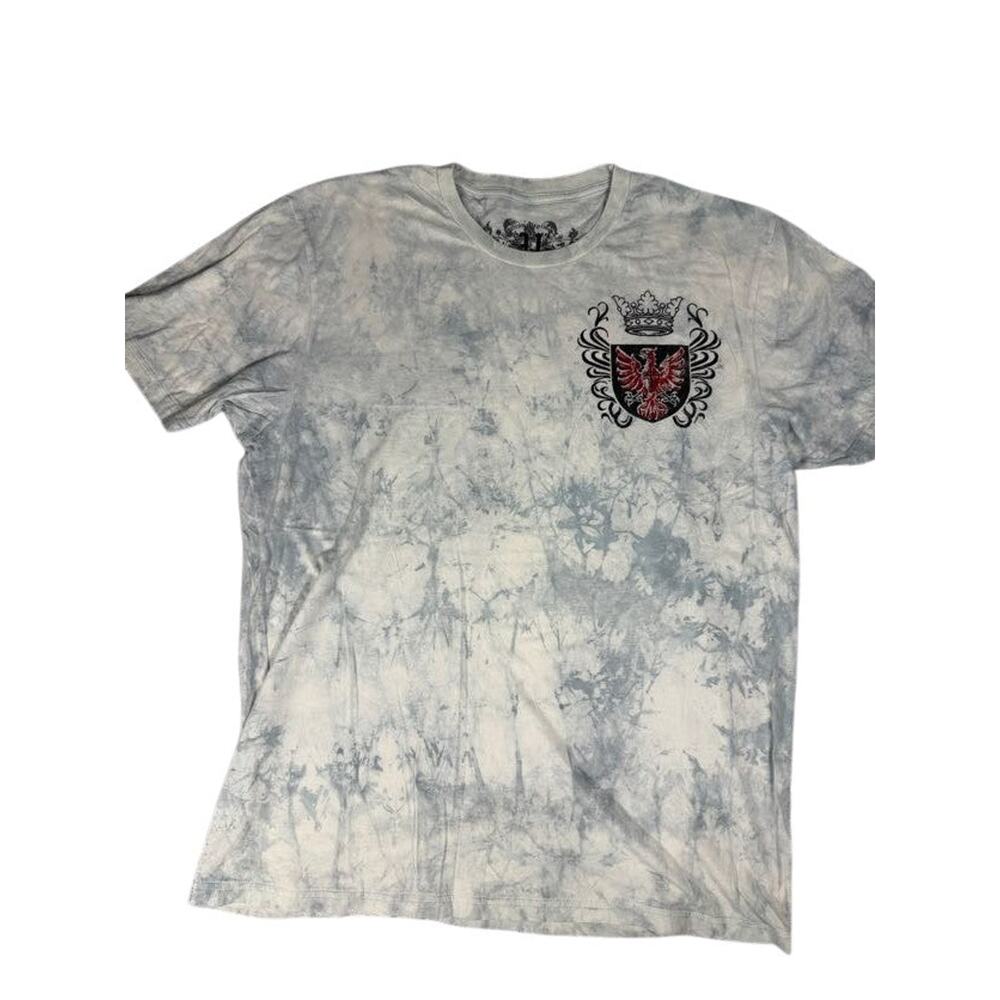 Pollution Royal Cloud Print Shirt ~XL, 2XL~